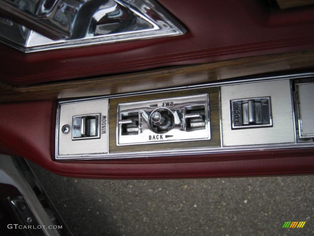 1985 Eldorado Biarritz Convertible - White / Carmine Red photo #26