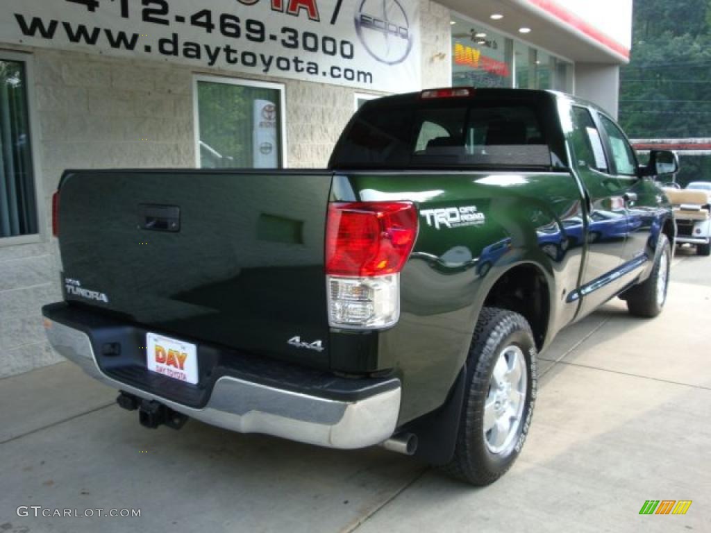 2010 Tundra TRD Double Cab 4x4 - Spruce Green Mica / Graphite Gray photo #2