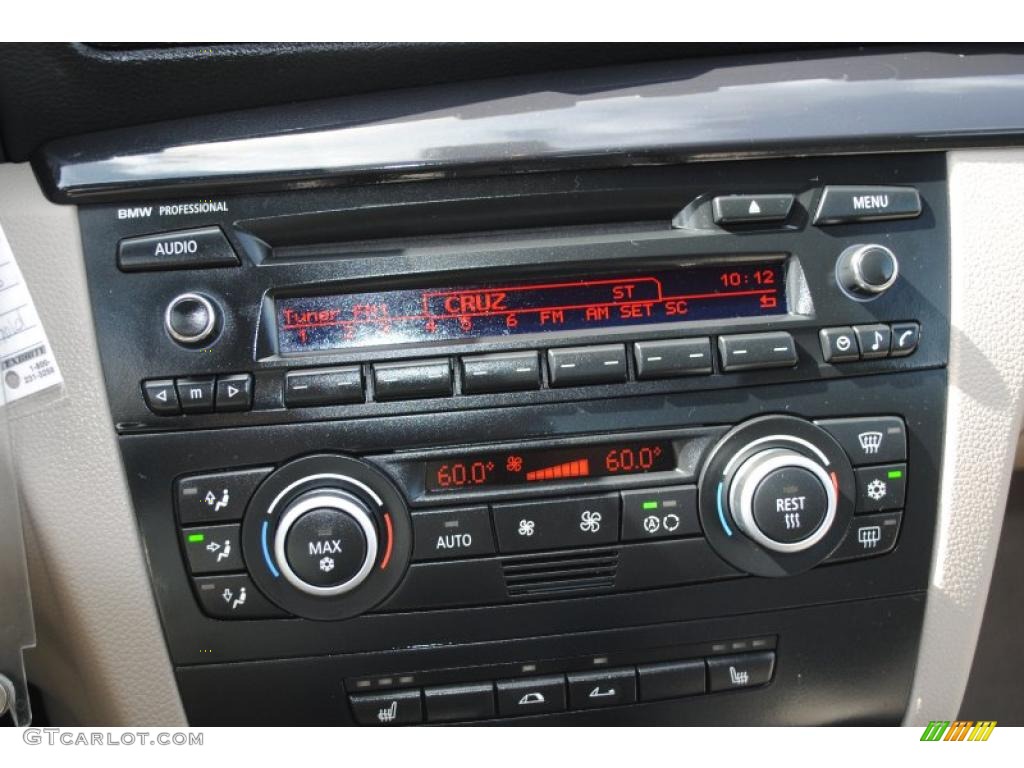 2009 1 Series 128i Convertible - Cashmere Silver Metallic / Taupe photo #15