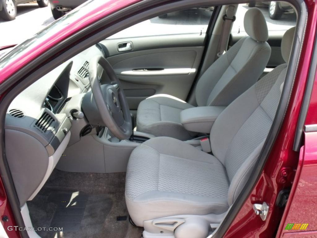 2007 Cobalt LT Sedan - Sport Red Tint Coat / Gray photo #10