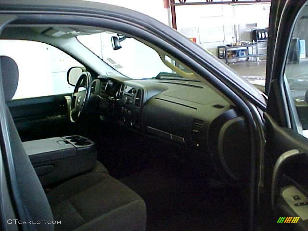 2007 Silverado 1500 LT Extended Cab - Graystone Metallic / Ebony Black photo #7