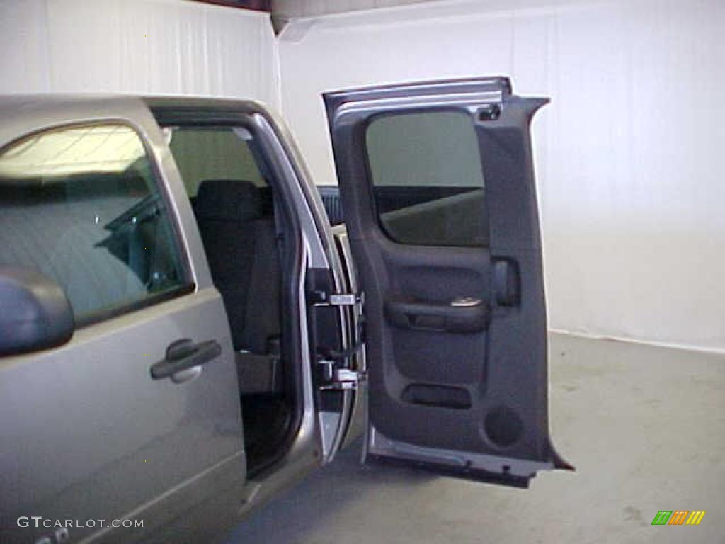 2007 Silverado 1500 LT Extended Cab - Graystone Metallic / Ebony Black photo #15