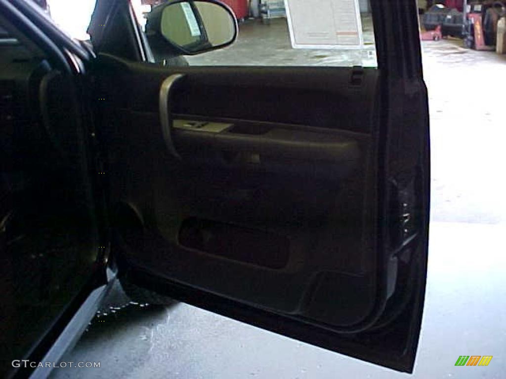 2007 Silverado 1500 LT Extended Cab - Black / Ebony Black photo #7