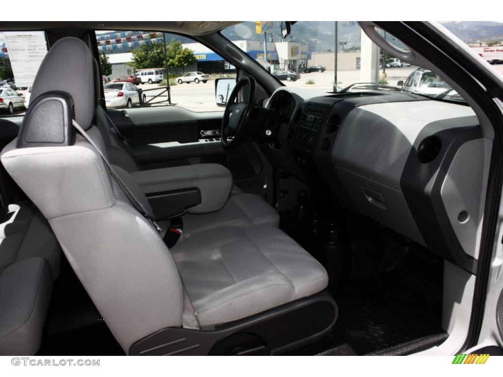 2006 F150 XL SuperCab 4x4 - Silver Metallic / Medium/Dark Flint photo #12