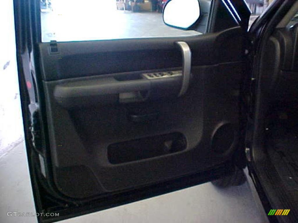 2007 Silverado 1500 LT Extended Cab - Black / Ebony Black photo #17