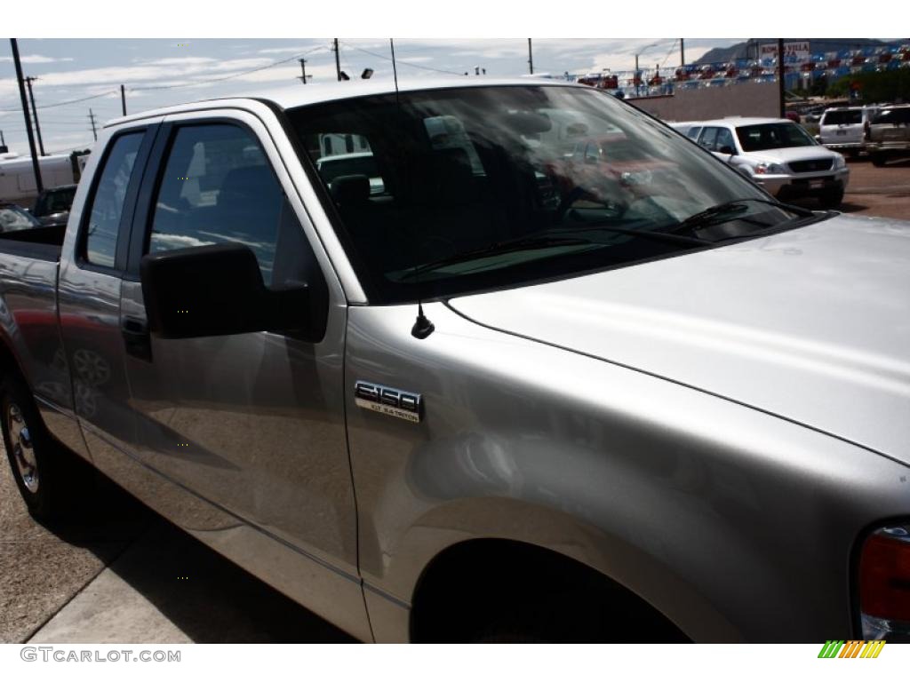 2006 F150 XL SuperCab 4x4 - Silver Metallic / Medium/Dark Flint photo #17