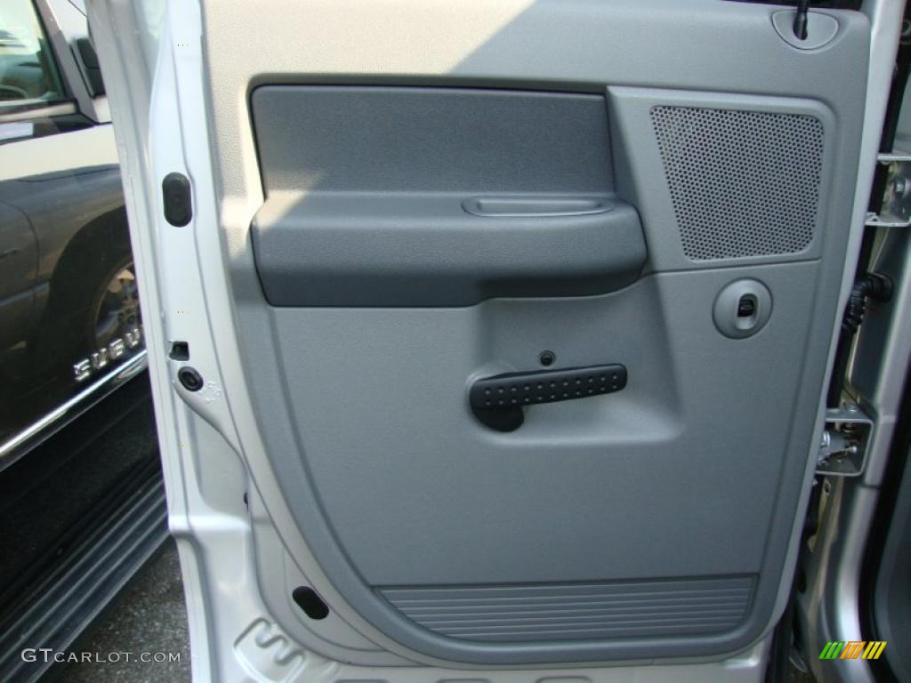 2007 Ram 1500 Sport Quad Cab 4x4 - Bright Silver Metallic / Medium Slate Gray photo #20