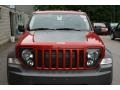 2010 Inferno Red Crystal Pearl Jeep Liberty Renegade 4x4  photo #10