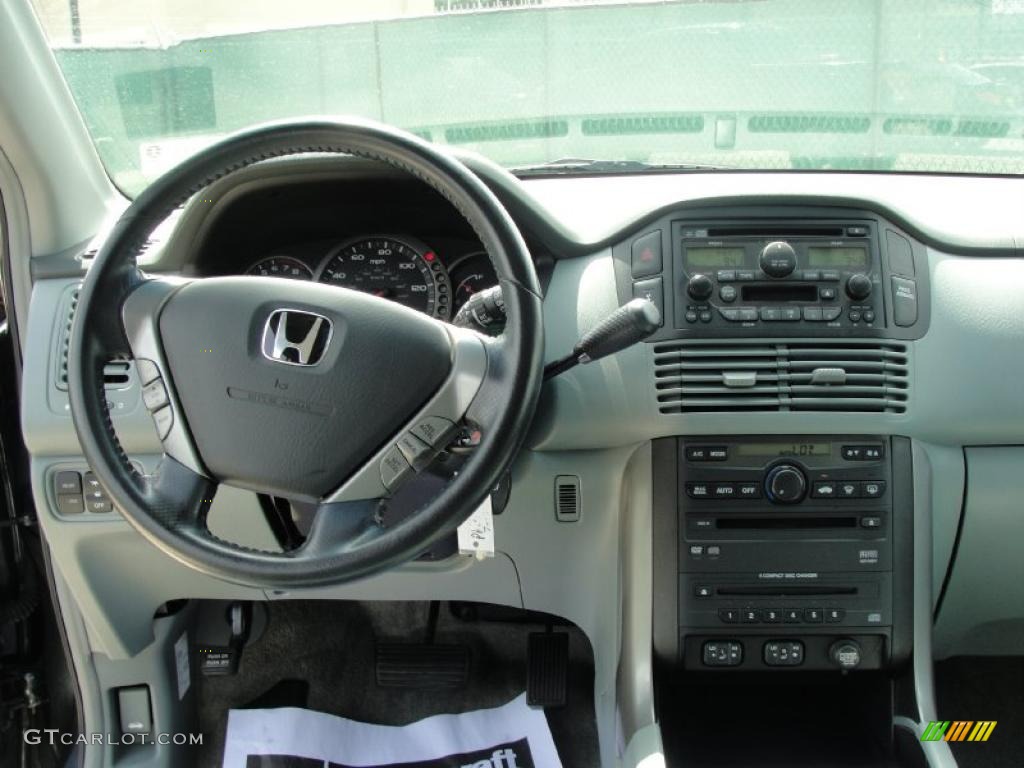 2005 Pilot EX-L 4WD - Sage Brush Pearl / Gray photo #38