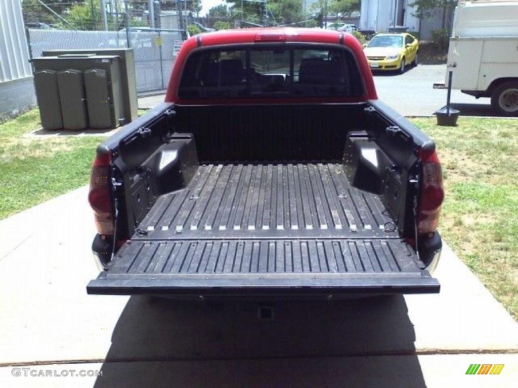 2006 Tacoma V6 PreRunner Double Cab - Radiant Red / Taupe photo #15