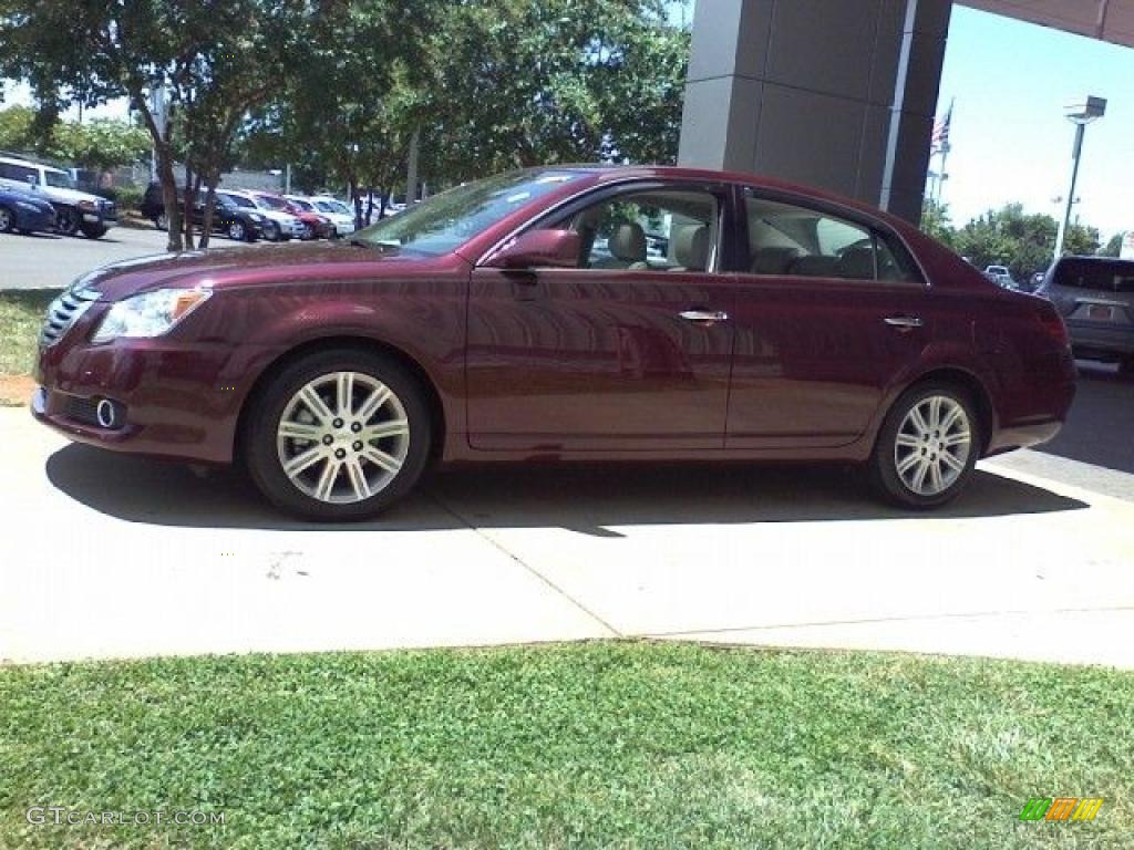 2008 Avalon Limited - Cassis Red Pearl / Ivory Beige photo #18