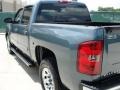 2008 Blue Granite Metallic Chevrolet Silverado 1500 LT Crew Cab  photo #5