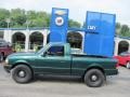 2000 Amazon Green Metallic Ford Ranger XL Regular Cab  photo #2