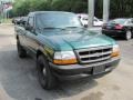 2000 Amazon Green Metallic Ford Ranger XL Regular Cab  photo #12