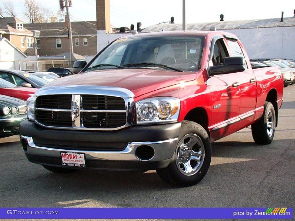 Inferno Red Crystal Pearl Dodge Ram 1500