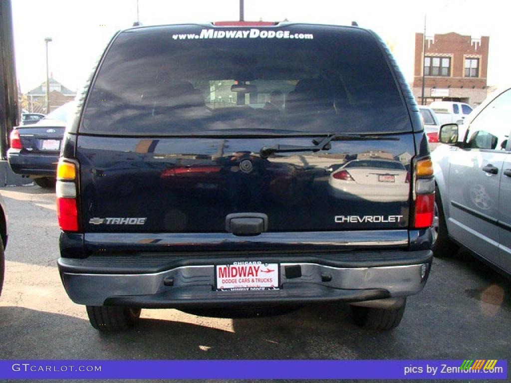 2005 Tahoe LS - Dark Blue Metallic / Gray/Dark Charcoal photo #8