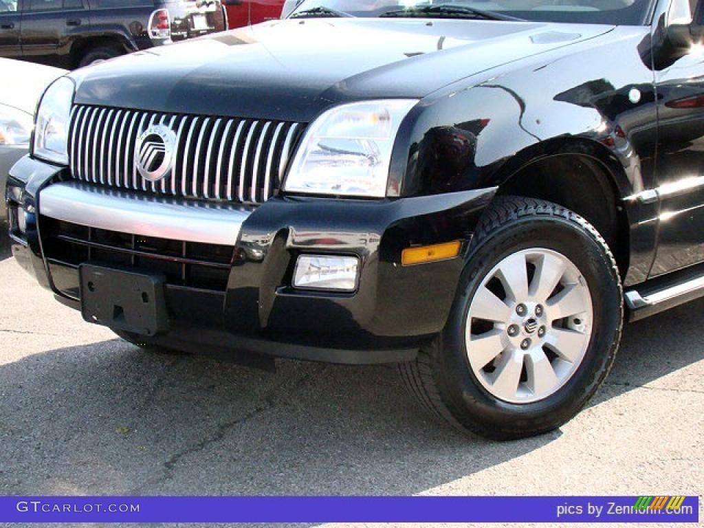 2006 Mountaineer Luxury AWD - Black / Camel photo #7