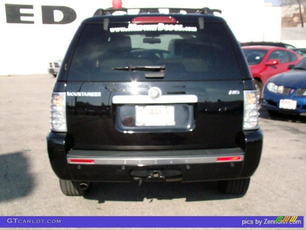 2006 Mountaineer Luxury AWD - Black / Camel photo #9