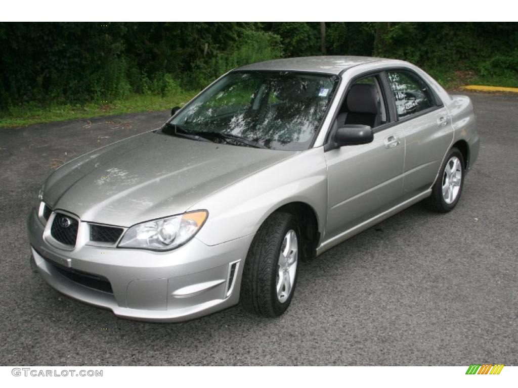 2006 Impreza 2.5i Sedan - Crystal Gray Metallic / Anthracite Black photo #1