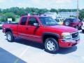 2004 Fire Red GMC Sierra 1500 SLE Extended Cab 4x4  photo #3