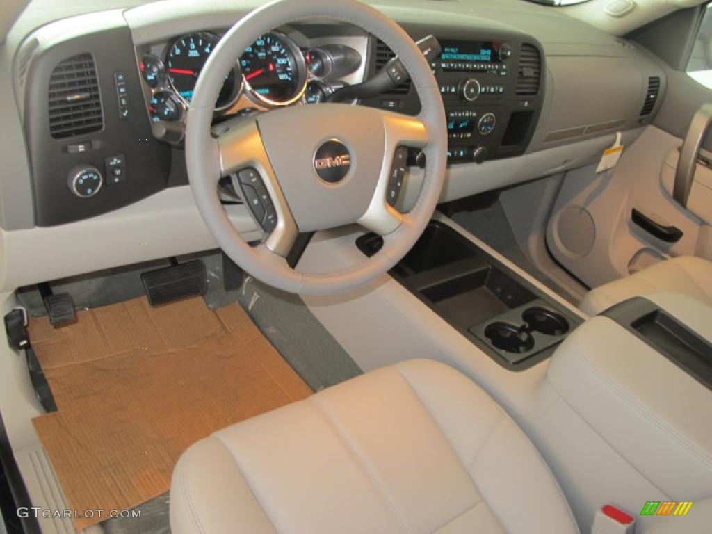 2010 Sierra 1500 SLE Crew Cab 4x4 - Midnight Blue Metallic / Dark Titanium/Light Titanium photo #5