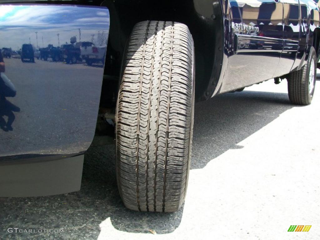 2009 Silverado 1500 LT Extended Cab 4x4 - Imperial Blue Metallic / Ebony photo #11