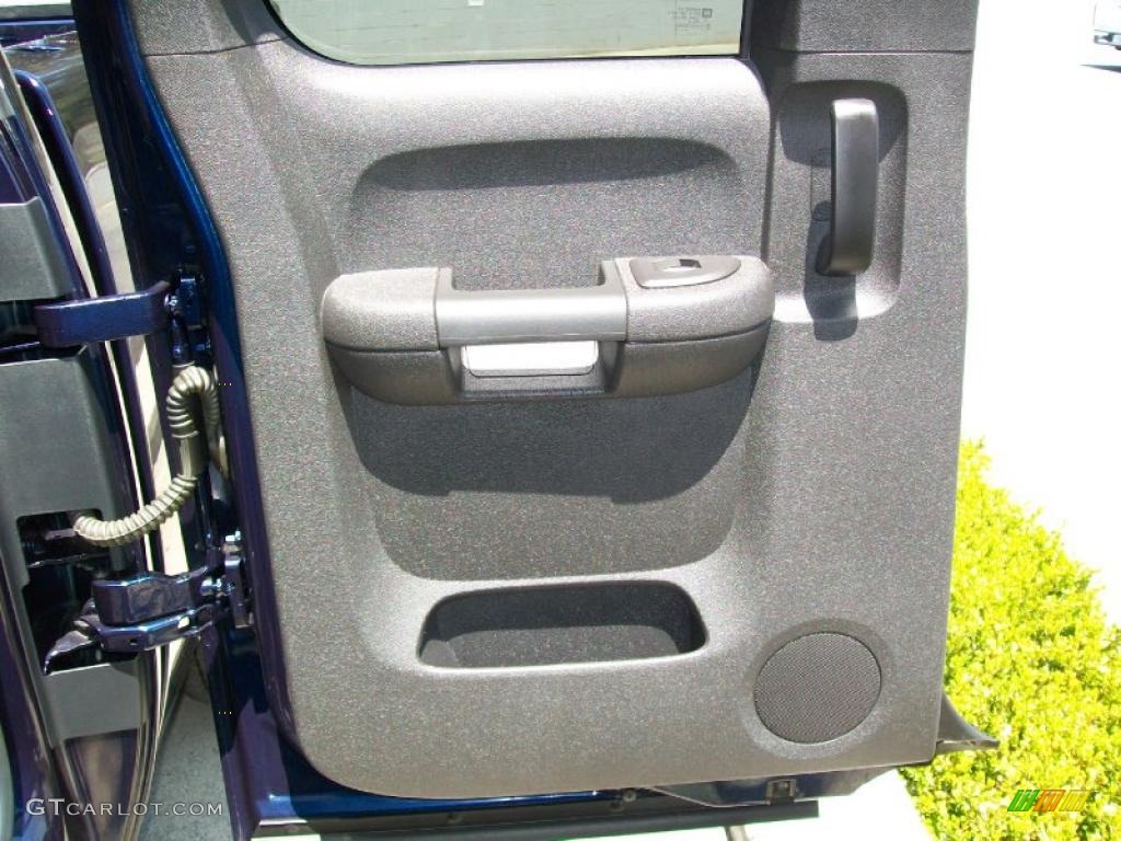 2009 Silverado 1500 LT Extended Cab 4x4 - Imperial Blue Metallic / Ebony photo #29