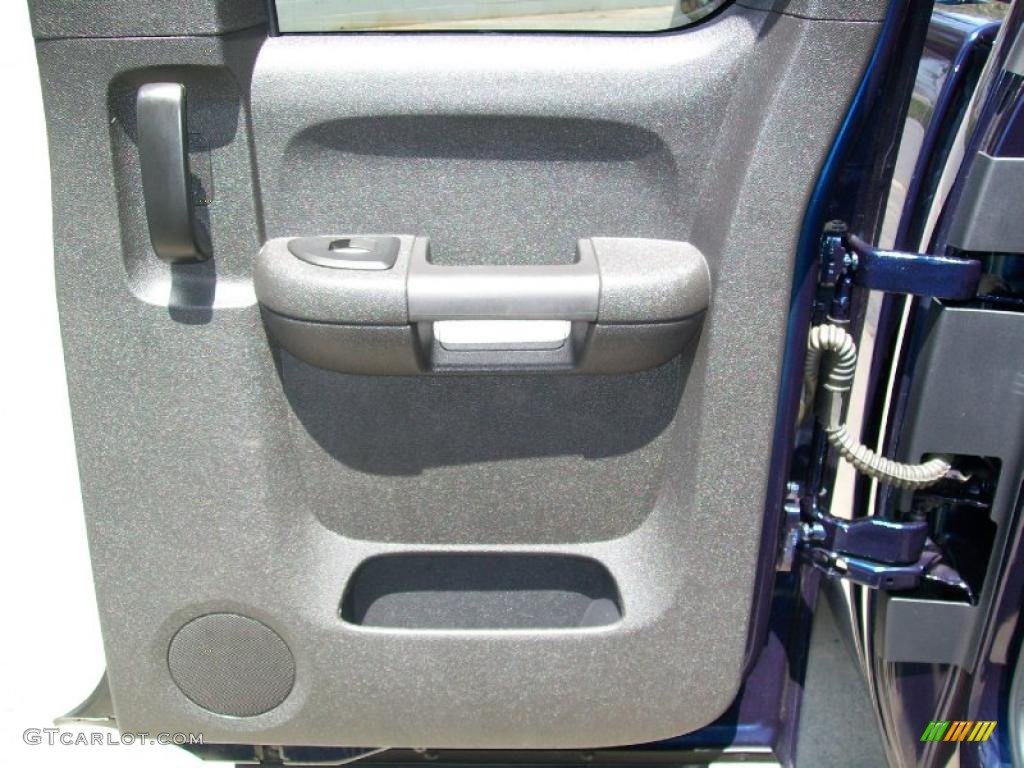2009 Silverado 1500 LT Extended Cab 4x4 - Imperial Blue Metallic / Ebony photo #32