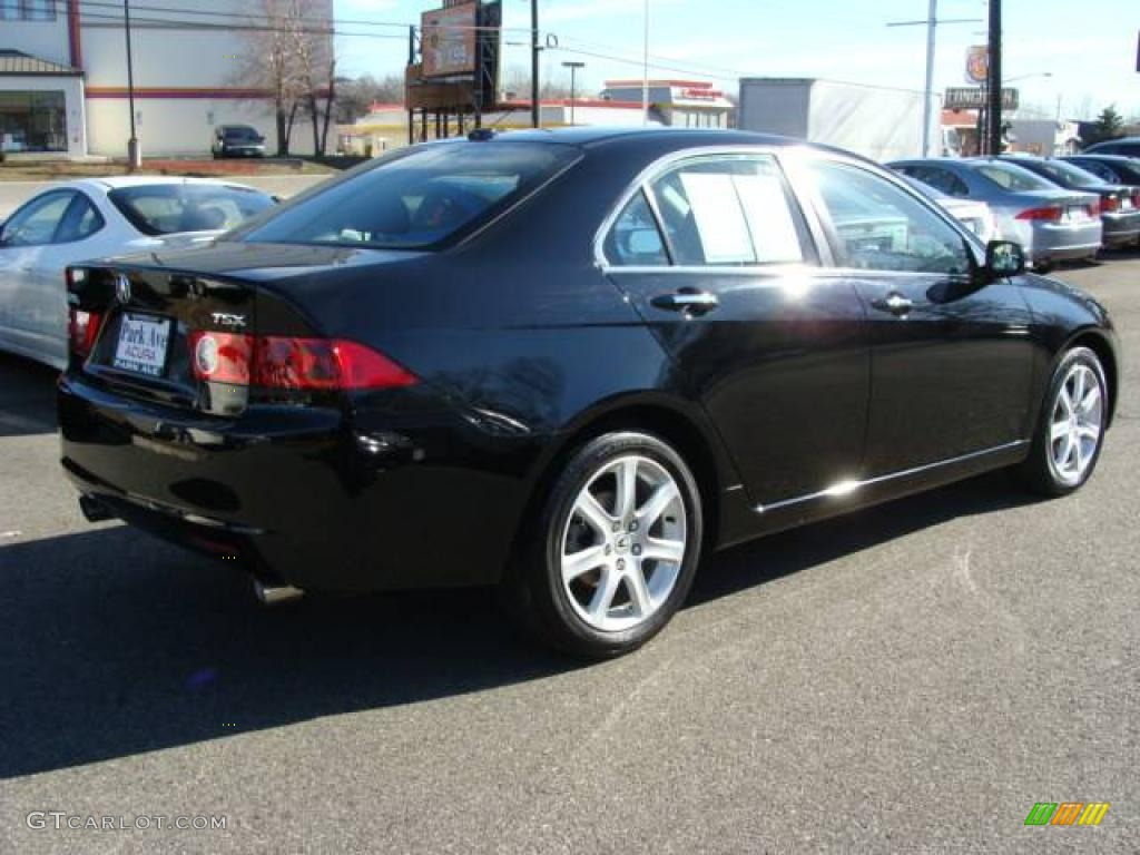 2005 TSX Sedan - Nighthawk Black Pearl / Ebony photo #6