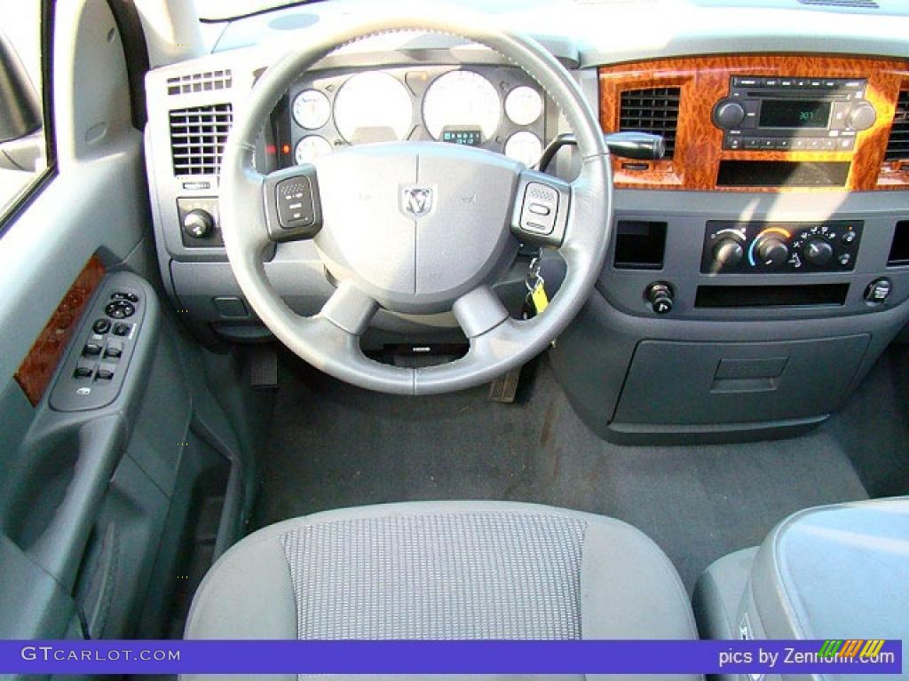 2006 Ram 1500 SLT Quad Cab - Mineral Gray Metallic / Medium Slate Gray photo #6