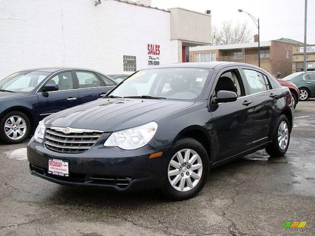 2007 Sebring Sedan - Modern Blue Pearl / Dark Slate Gray/Light Slate Gray photo #1