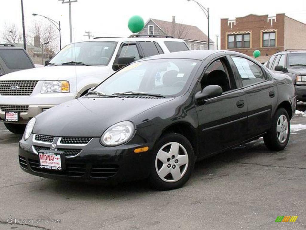 2003 Neon SE - Black / Dark Slate Gray photo #1