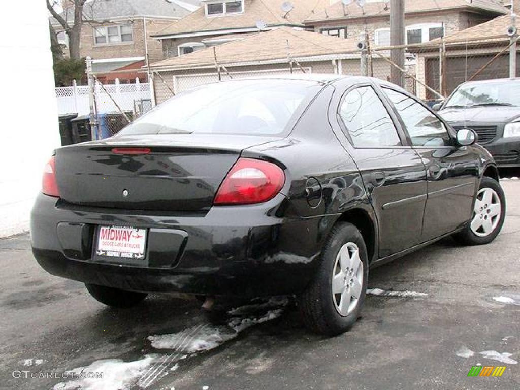 2003 Neon SE - Black / Dark Slate Gray photo #2