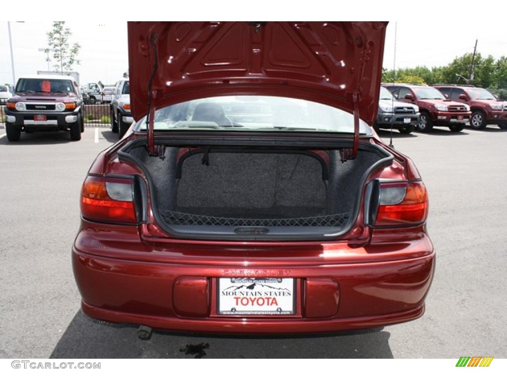 2002 Malibu LS Sedan - Redfire Metallic / Neutral photo #26