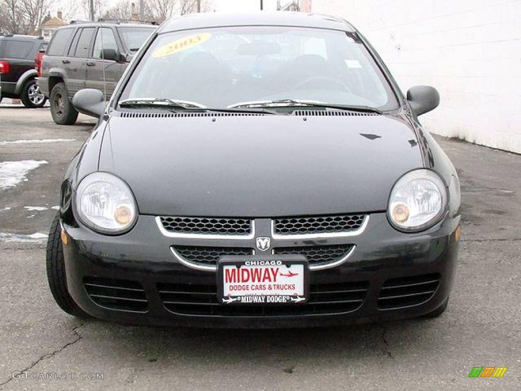 2003 Neon SE - Black / Dark Slate Gray photo #8