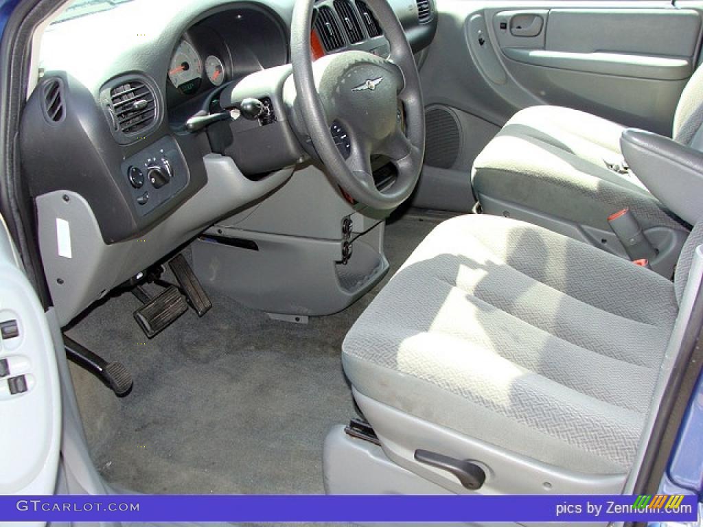 2007 Town & Country LX - Marine Blue Pearl / Medium Slate Gray photo #7