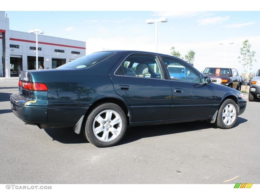 1998 Camry LE - Dark Green Metallic / Gray photo #2