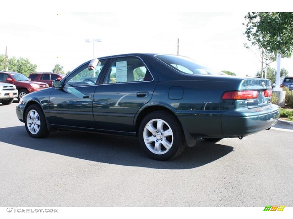 1998 Camry LE - Dark Green Metallic / Gray photo #4