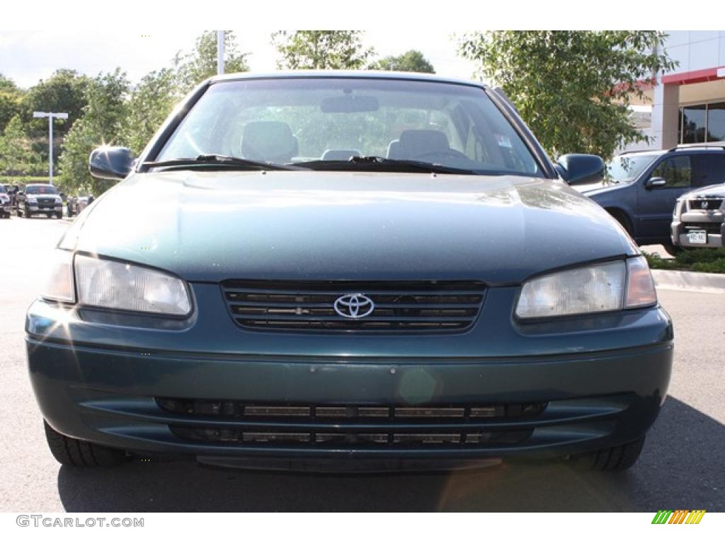 1998 Camry LE - Dark Green Metallic / Gray photo #6