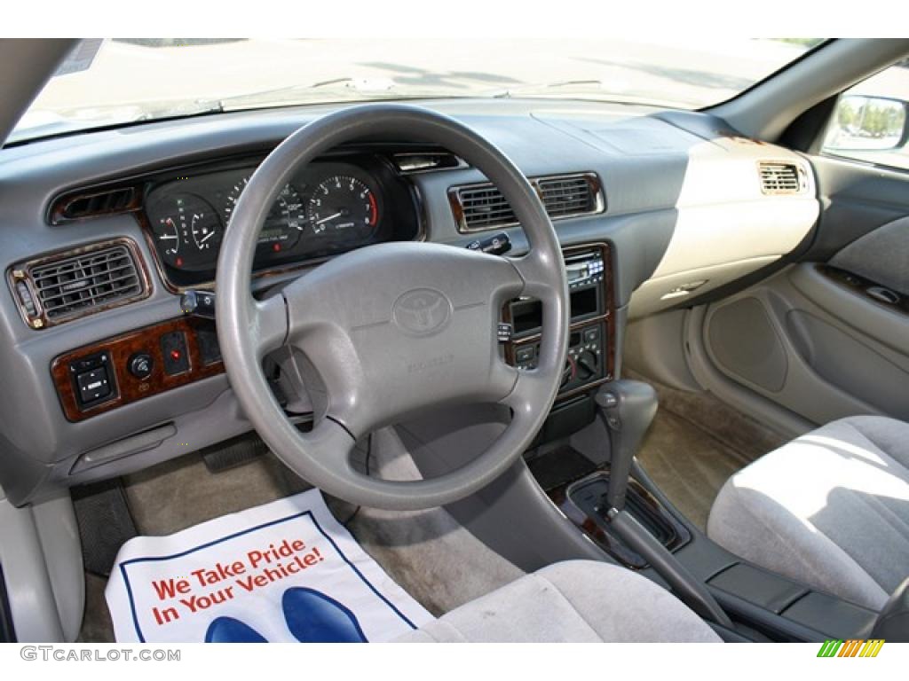 1998 Camry LE - Dark Green Metallic / Gray photo #14