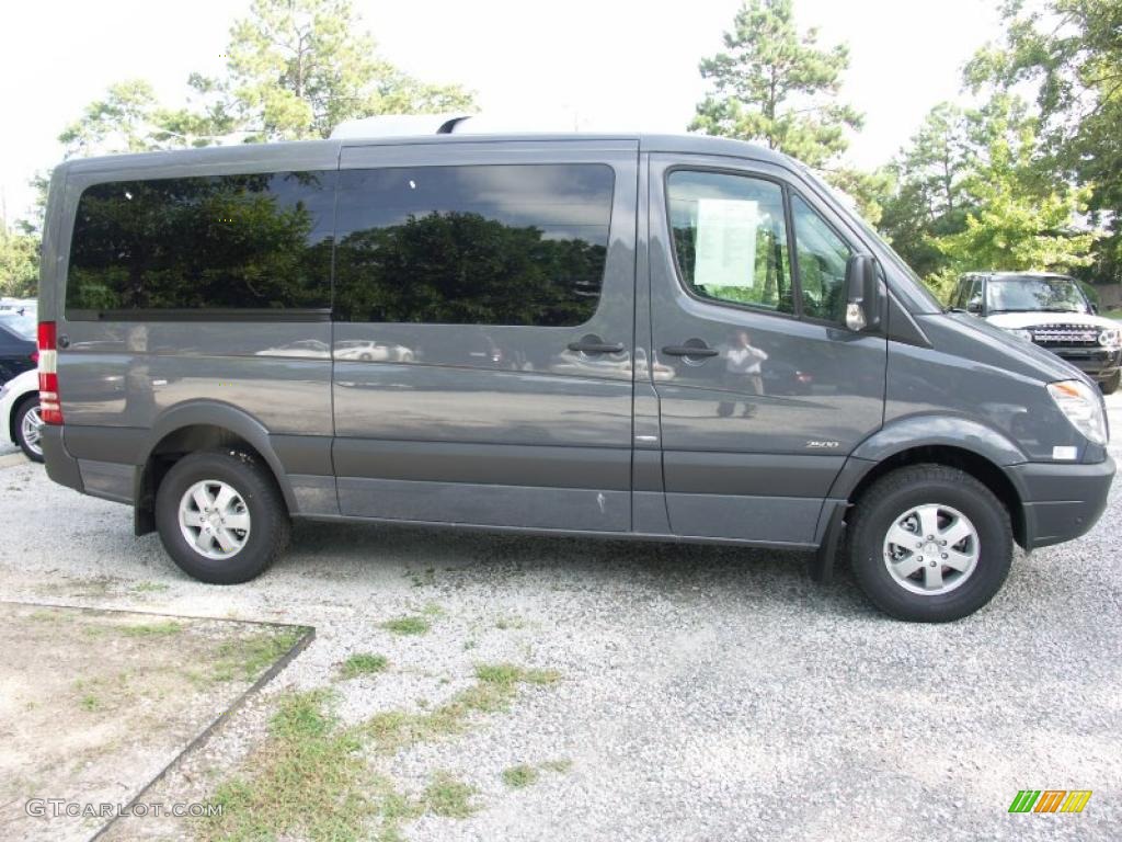 2010 Sprinter 2500 Passenger Van - Graphite Gray / Black photo #1