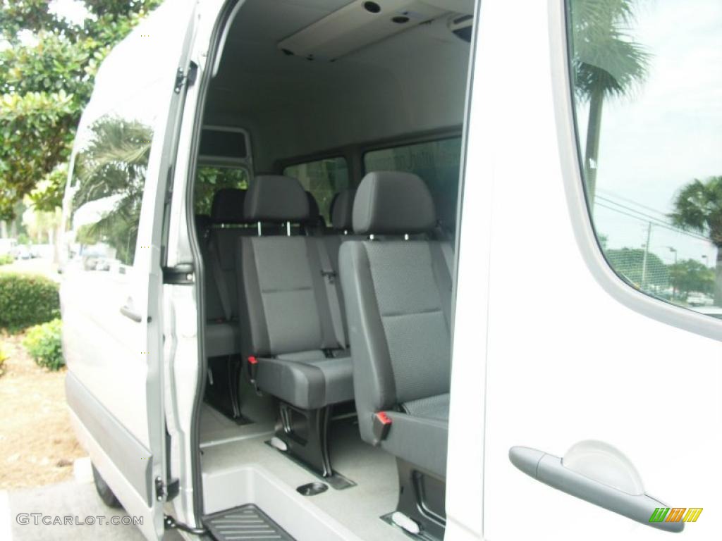 2010 Sprinter 2500 Passenger Van - Graphite Gray / Black photo #15
