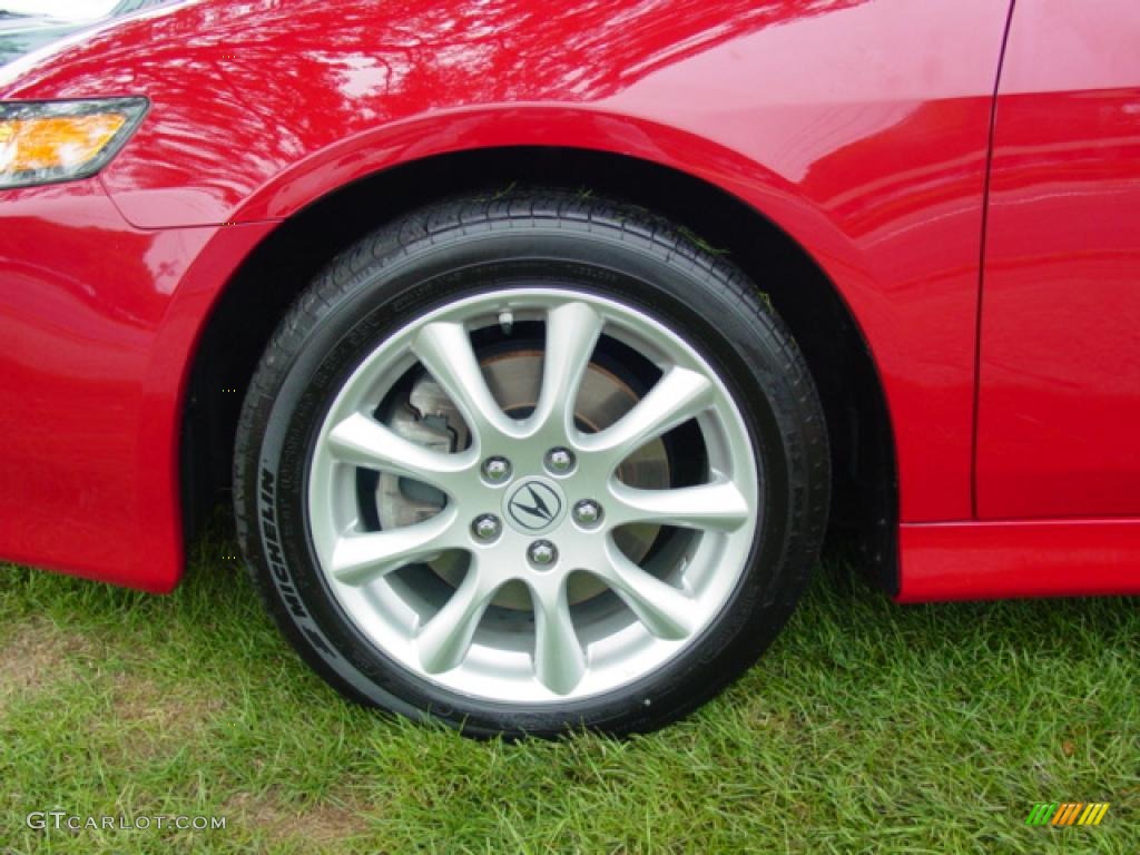 2008 TSX Sedan - Milano Red / Ebony photo #15