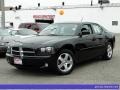 2008 Brilliant Black Crystal Pearl Dodge Charger SXT AWD  photo #1
