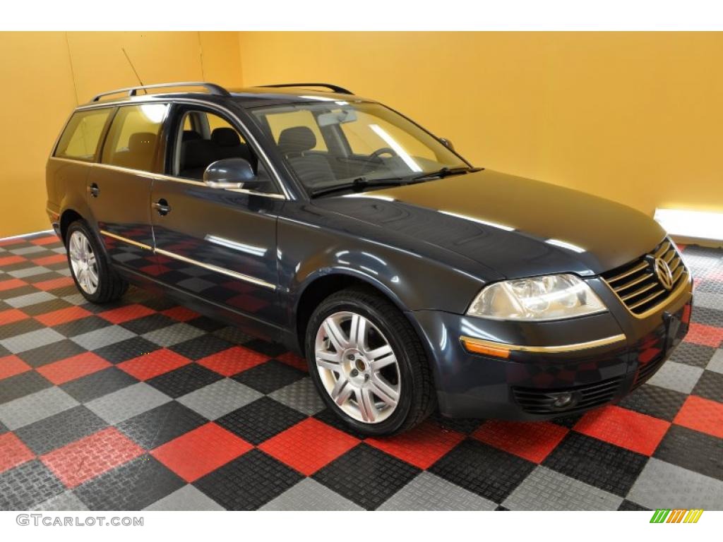 2005 Passat GLS 1.8T 4Motion Wagon - Blue Graphite Metallic / Anthracite photo #1