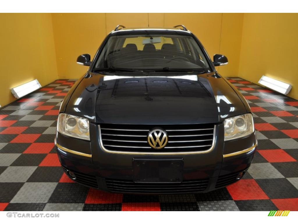 2005 Passat GLS 1.8T 4Motion Wagon - Blue Graphite Metallic / Anthracite photo #2