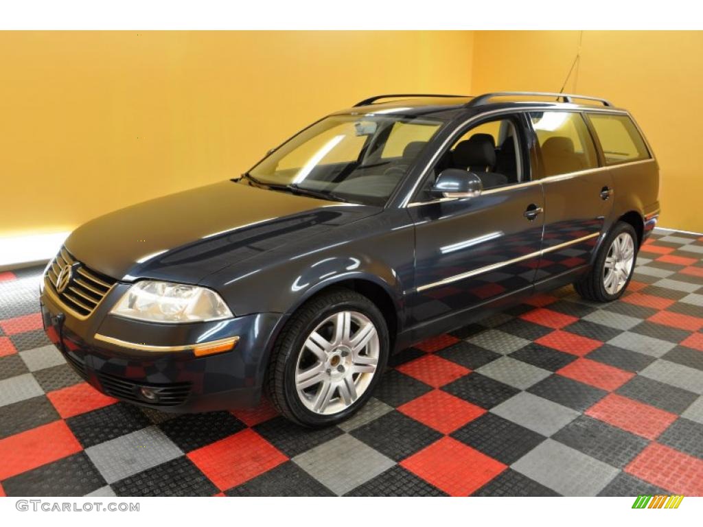 2005 Passat GLS 1.8T 4Motion Wagon - Blue Graphite Metallic / Anthracite photo #3