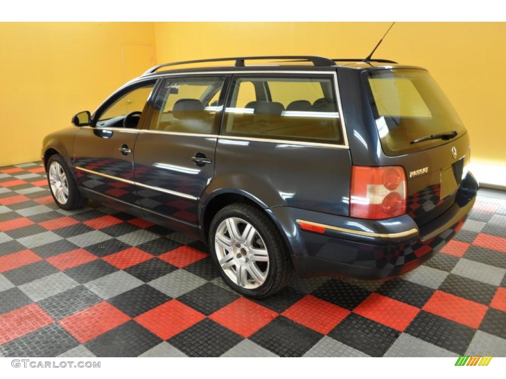 2005 Passat GLS 1.8T 4Motion Wagon - Blue Graphite Metallic / Anthracite photo #4