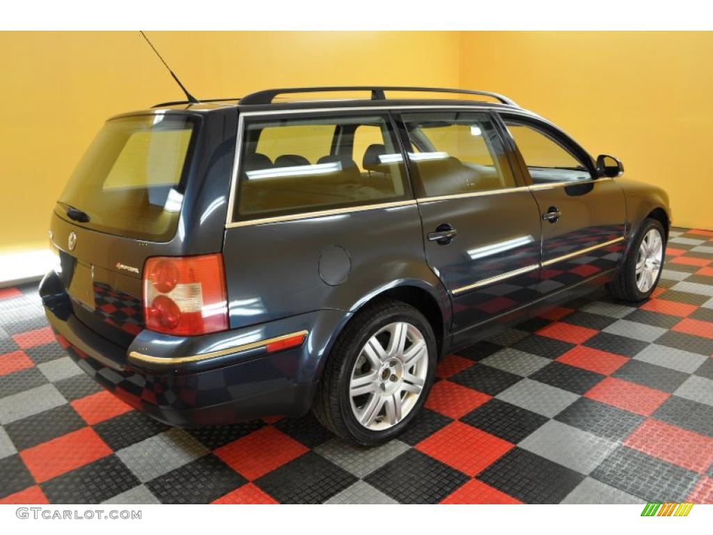 2005 Passat GLS 1.8T 4Motion Wagon - Blue Graphite Metallic / Anthracite photo #6