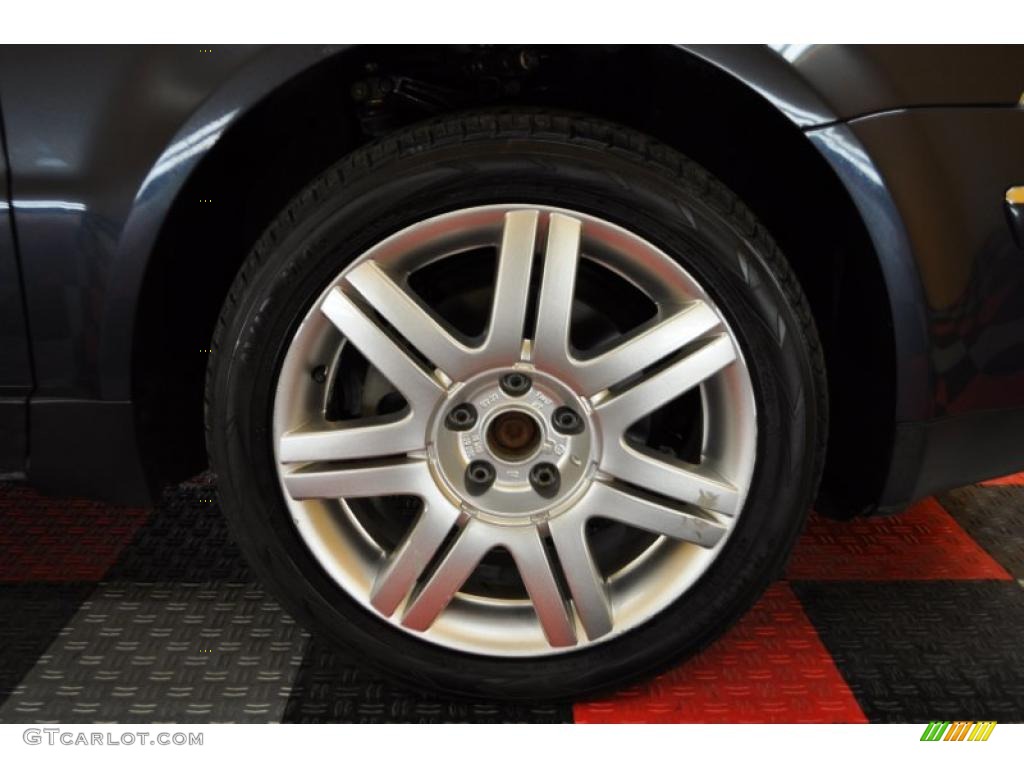 2005 Passat GLS 1.8T 4Motion Wagon - Blue Graphite Metallic / Anthracite photo #17